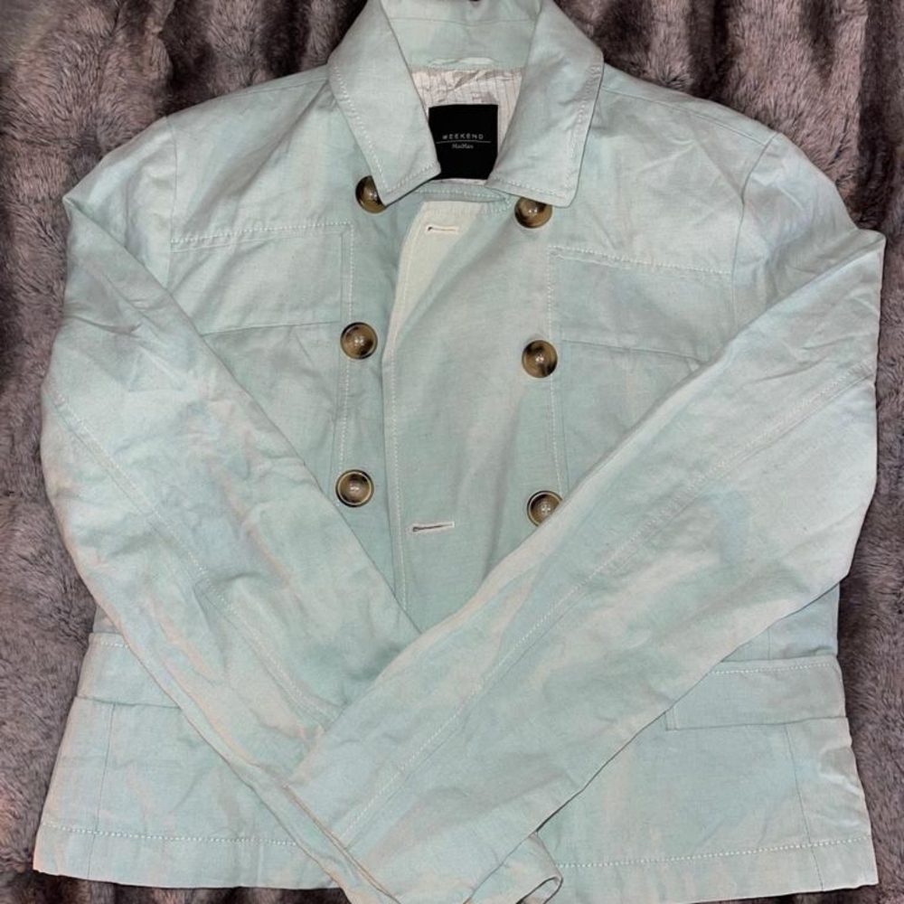 Light blue vintage jacket
